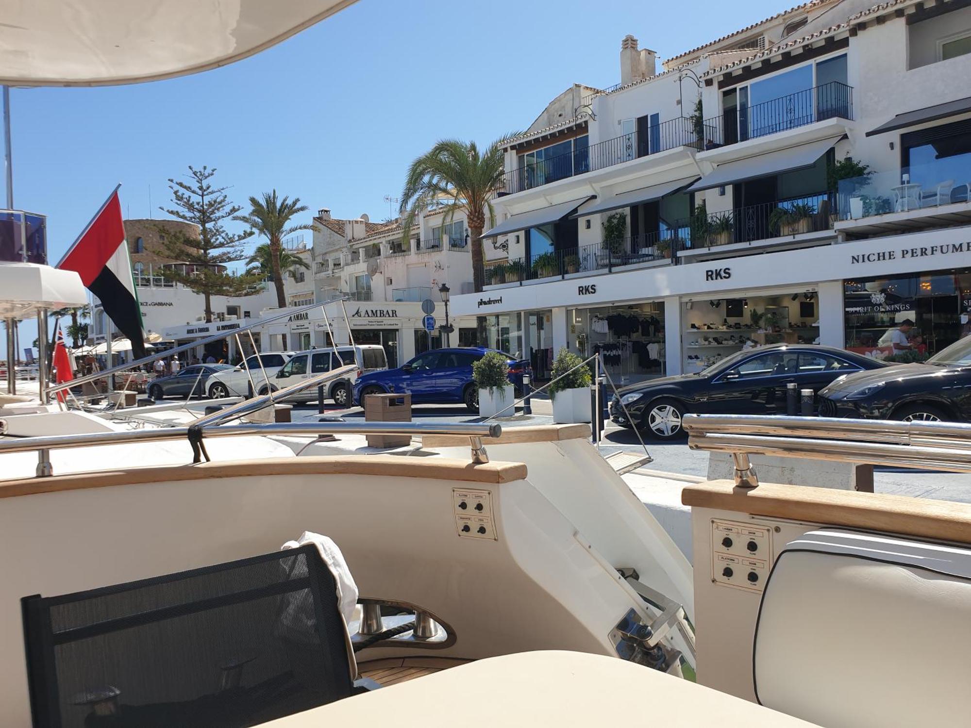 Super Yacht Located In Puerto Banus Hotel Marbella Exterior photo