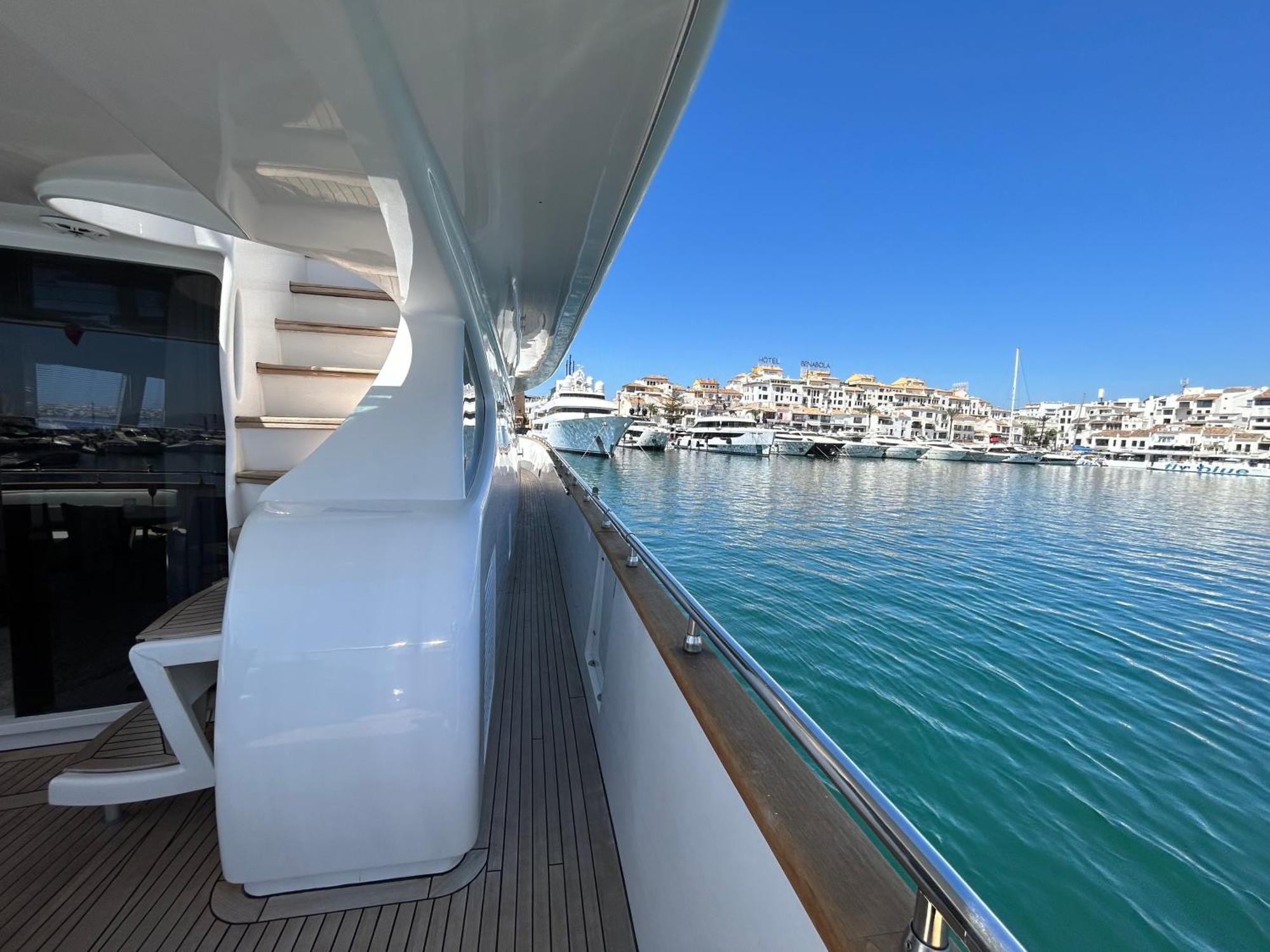 Super Yacht Located In Puerto Banus Hotel Marbella Exterior photo